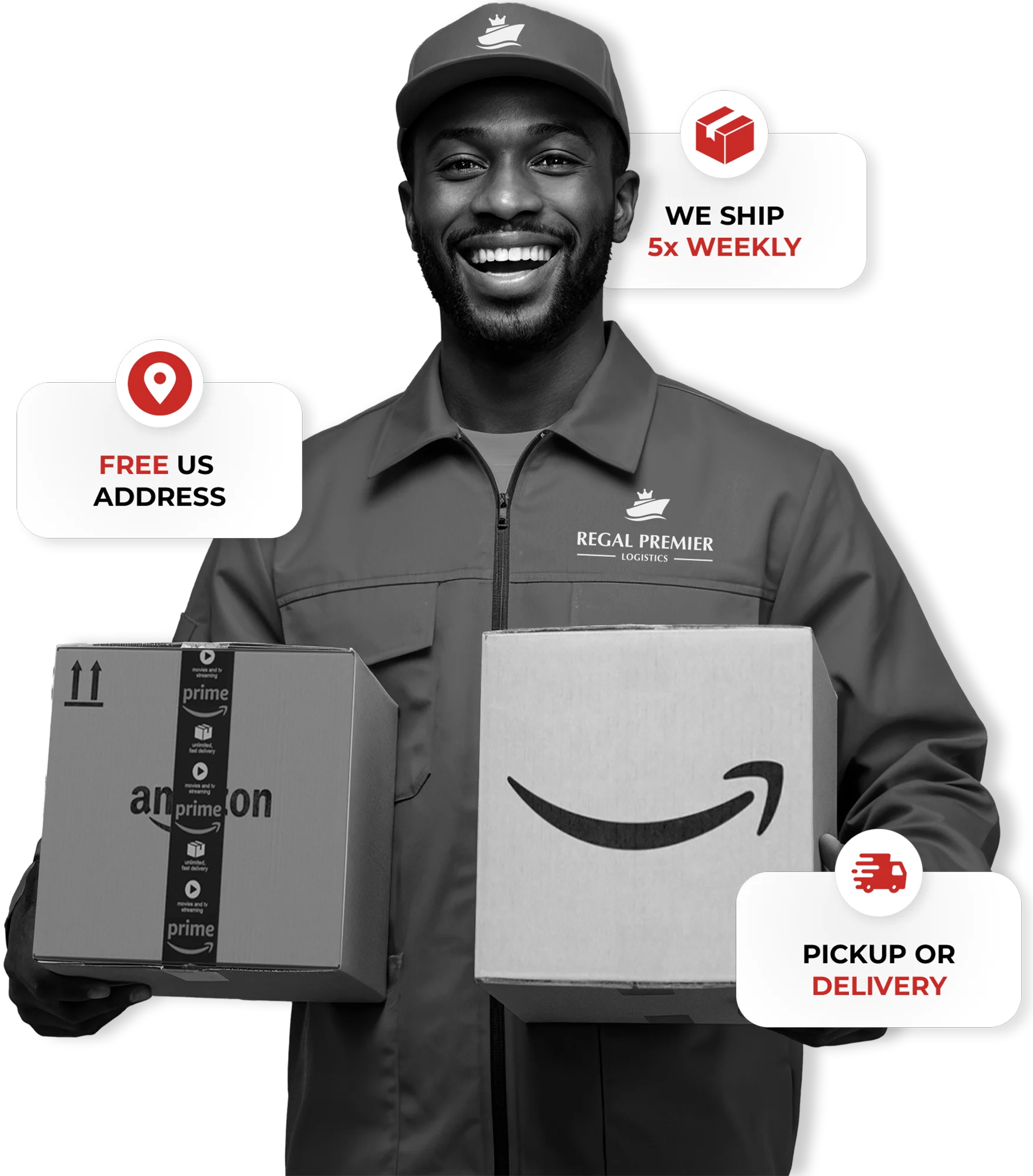 regal premier logistics hero image